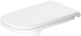 Abattant D-CODE blanc version longue sans amortisseur de fermeture Réf.0060410000 DURAVIT