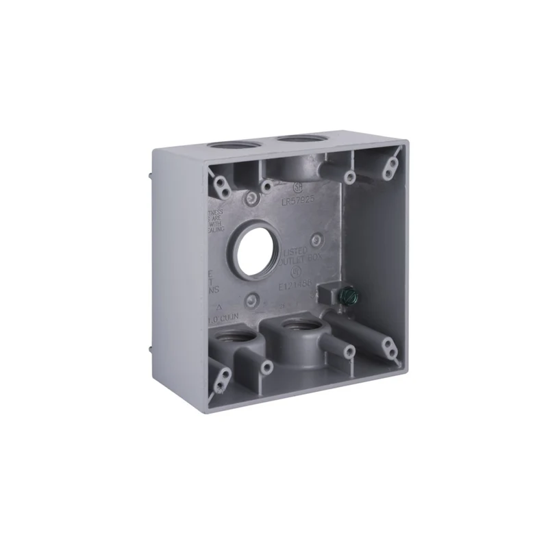 CAJA RESISTENTE LA INTEMPERIE GRIS 2GA Bell