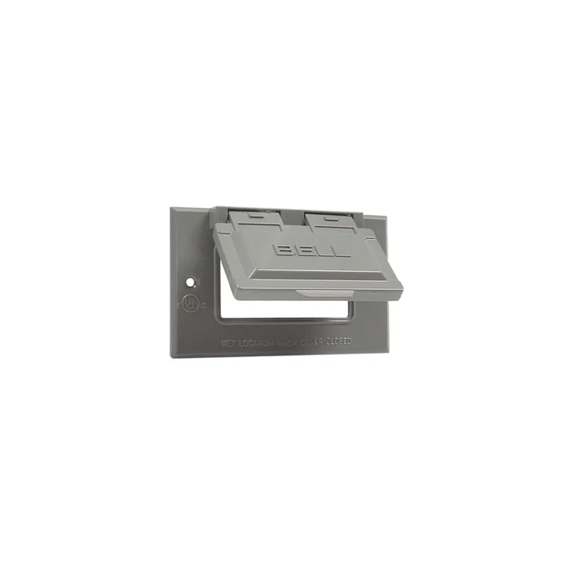 Cubierta resistente la intemperie de aluminio de 1 banda con forma rectangular de campana Bell