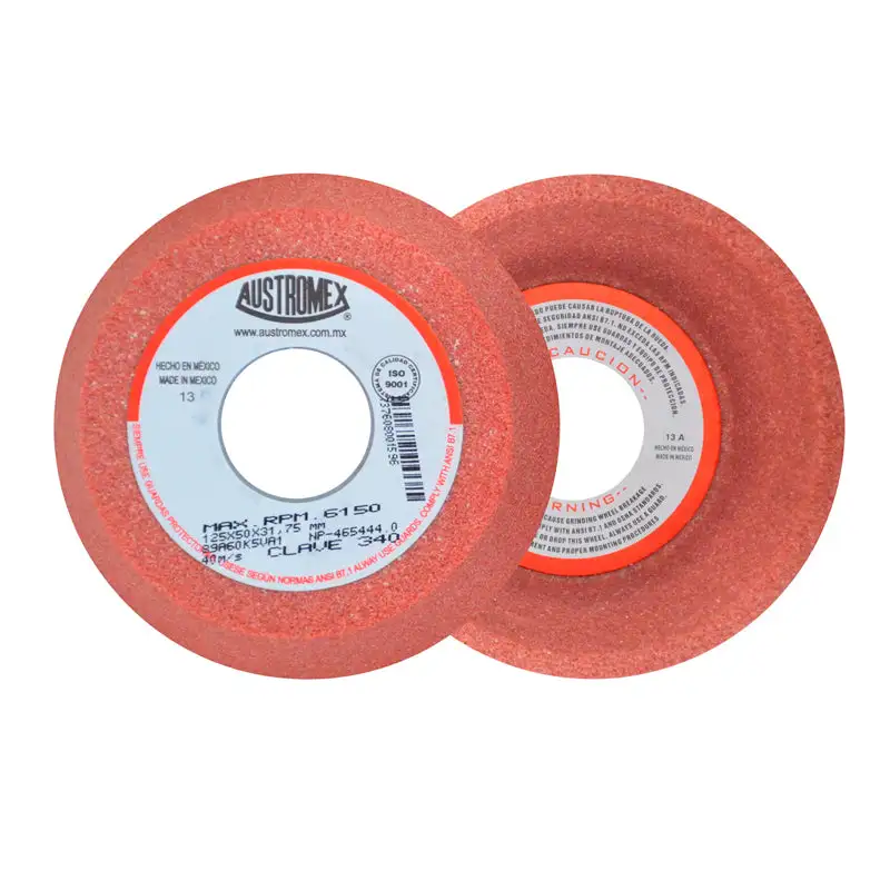 340 Piedra copa naranja 5" x 2" x 1.1/4" 89A60 para Evitar Holguras