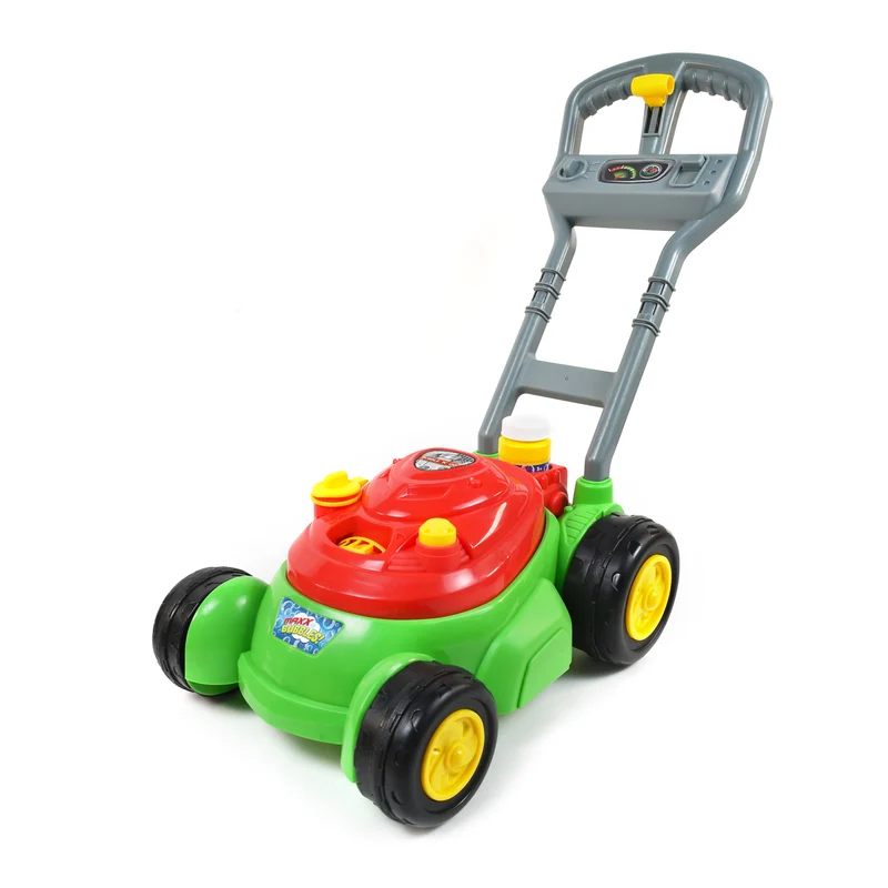 Soplador de burbujas para cortacésped de plástico verde y rojo Maxx Bubbles