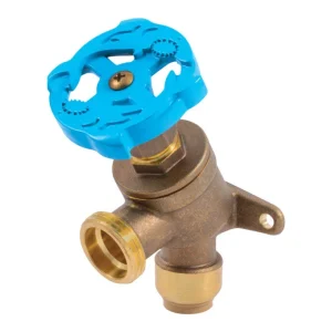 Válvula de jardín Sharkbite Push To Connect de 1/2 pulg. Mht x 1/2 pulg. de diámetro Mht