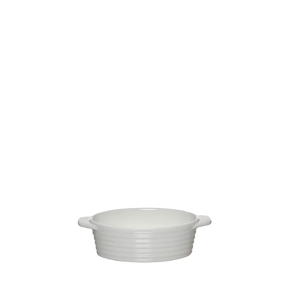 MINI FUENTE PORCELANA OVAL