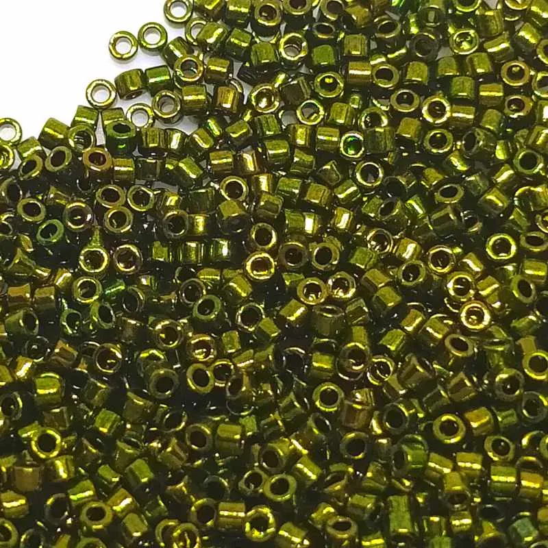 11/0 MIYUKI delica DB0011 Metallic Olivine - 1gr.