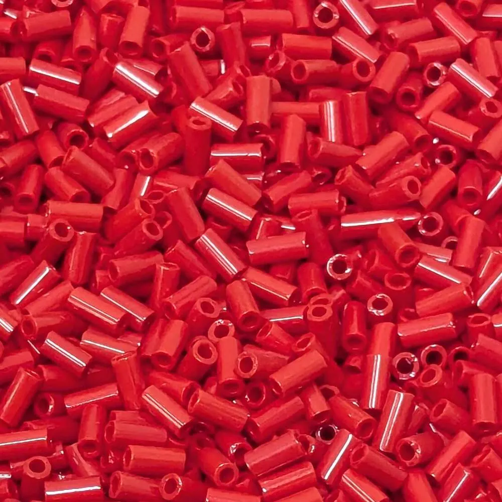 Bugle Miyuki 3mm Opaco Red – 5 gr