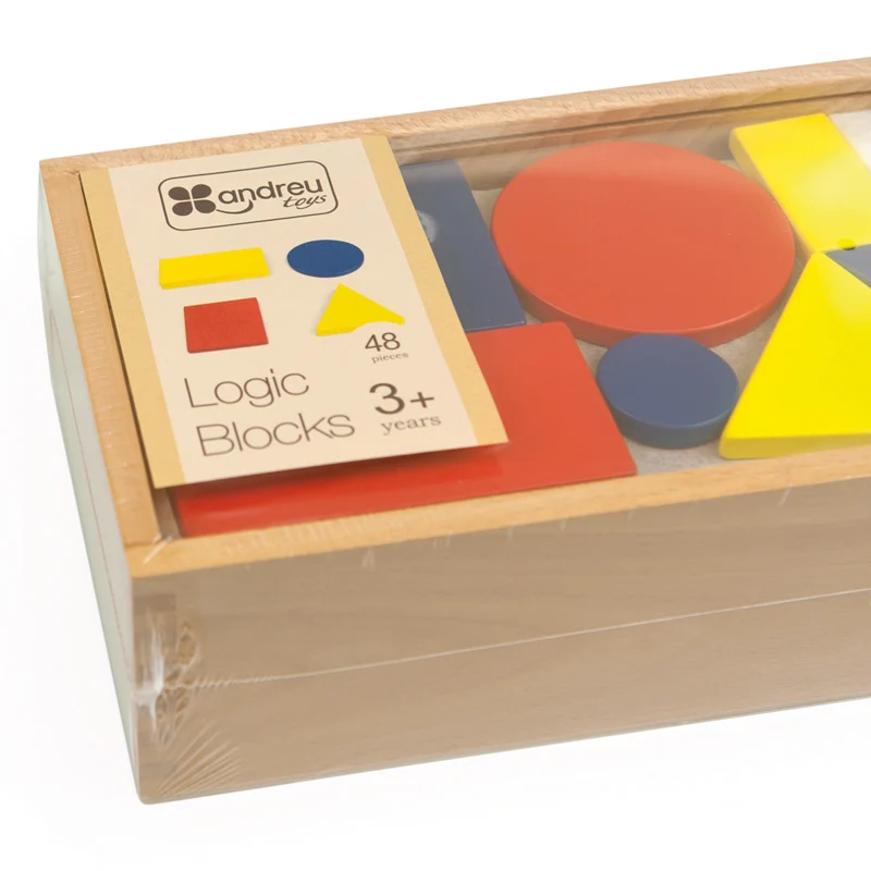 Logic Blocks / Conjunto de bloques geometricos / bloques lógicos /