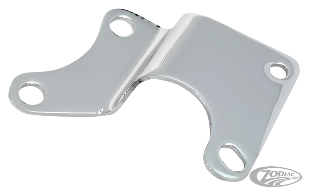 Chrome starter/battery bracket FX74-84 Harley-Davidson