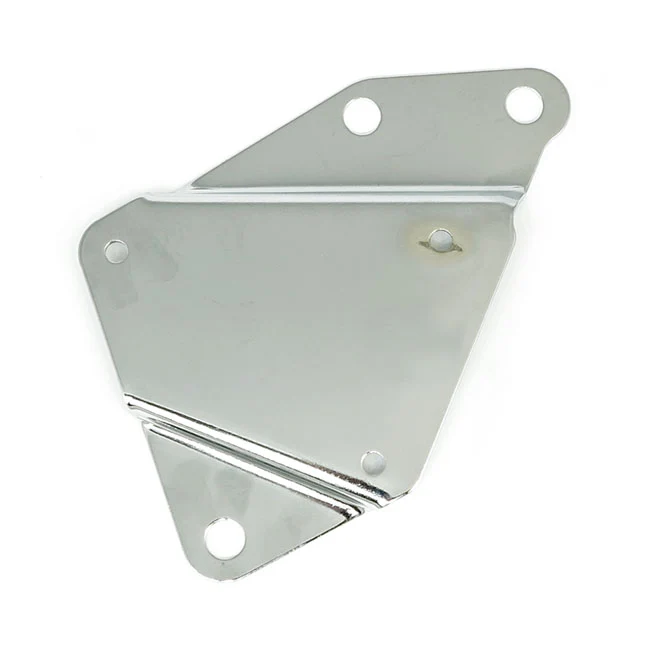 Tool Box Bracket Right Side Cromo Harley-Davidson Softail 1986-1999 con Memoria de Forma