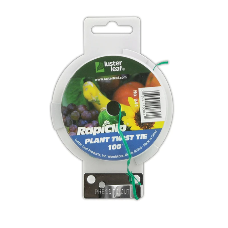 Brida giratoria para plantas Luster Leaf 841 de 30 mm Rapiclip (paquete de 12)