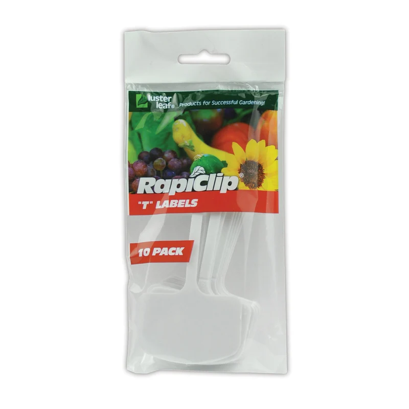 Marcador de plantas Luster Leaf 820 Rapiclip T Label (paquete de 12)