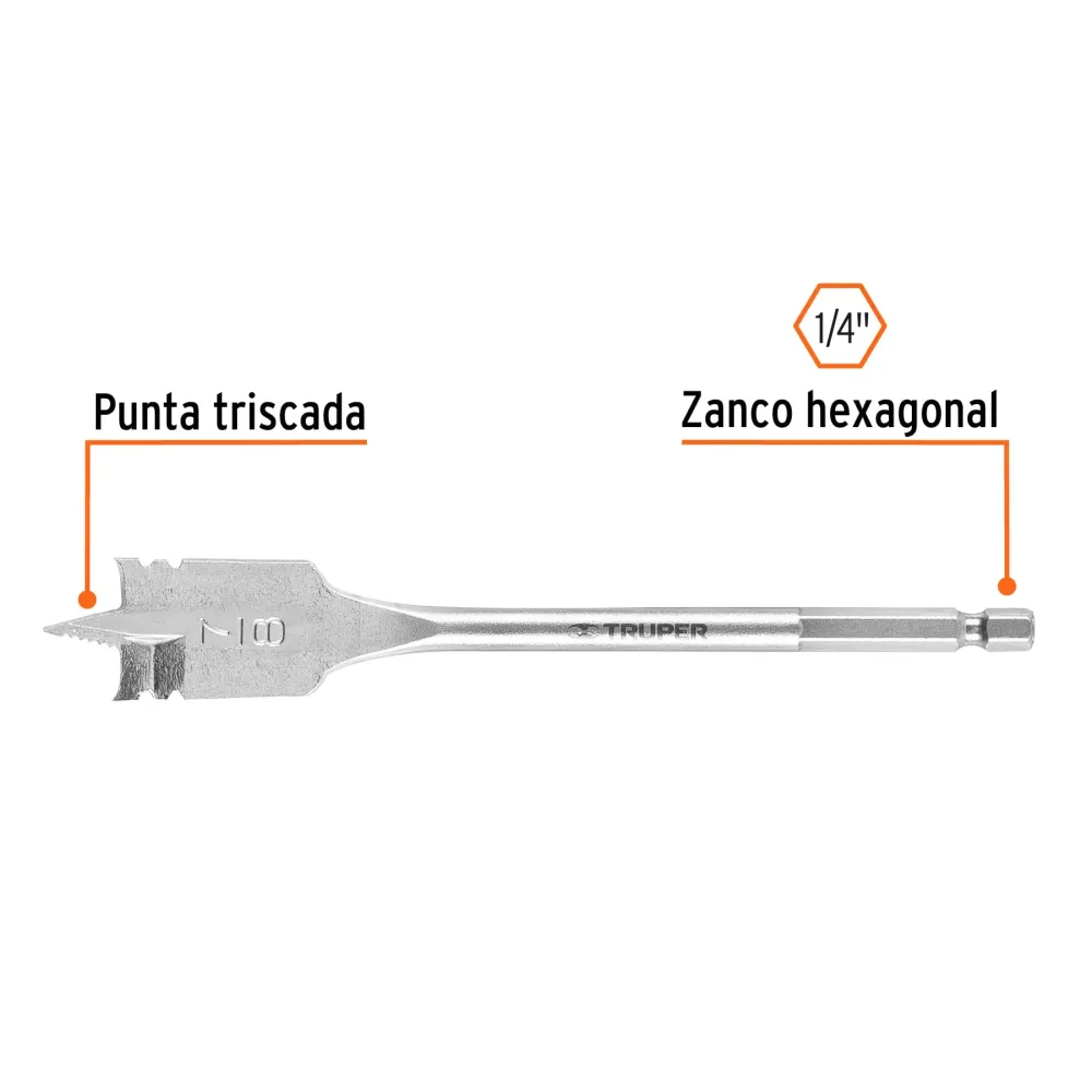 BROCA PLANA (MANITA) DE 7/8'