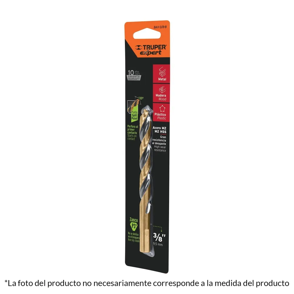 Precisión Certificada Broca de alta velocidad 5/32" en blister