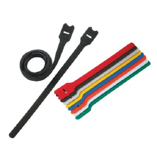 Gancho Giratorio Hook And Loop Cable Tie Limón HLT2I-X4 (Pack 10)