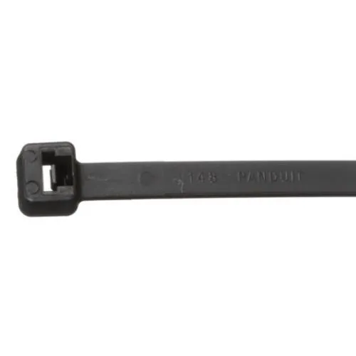 Heat Stabilized Convencional Cross Section Locking Cable Tie Black PLT2.5S-M30 (Pack 1000)