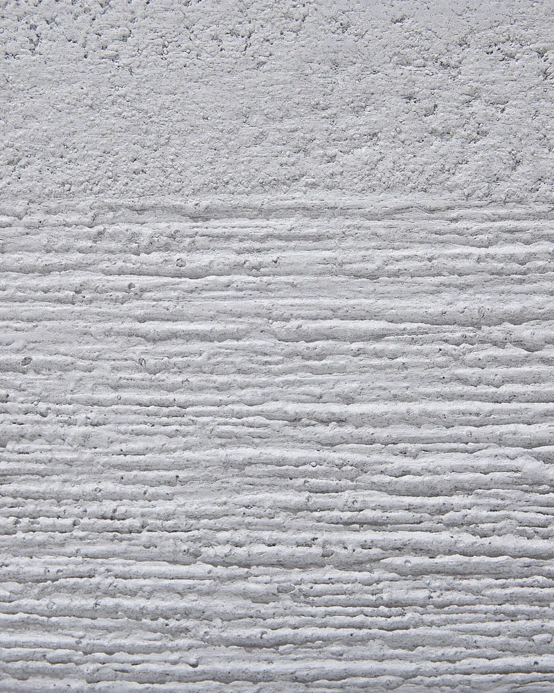 Maceta rectangular blanca 60x29x30 cm
