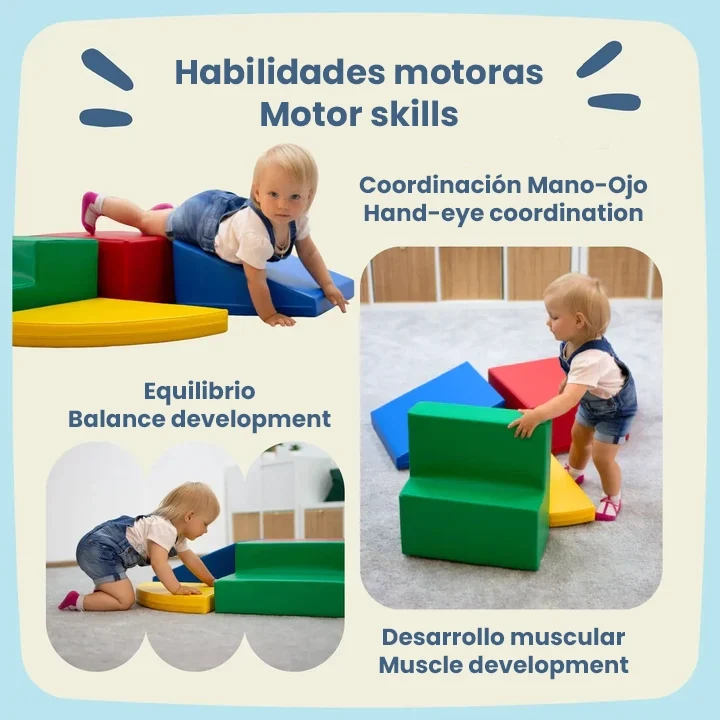 Bloques de Psicomotricidad Iglu Challenger Light Poli Color