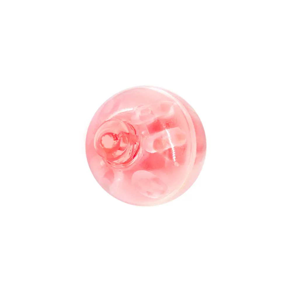 Globos LED rojos, 10 uds.