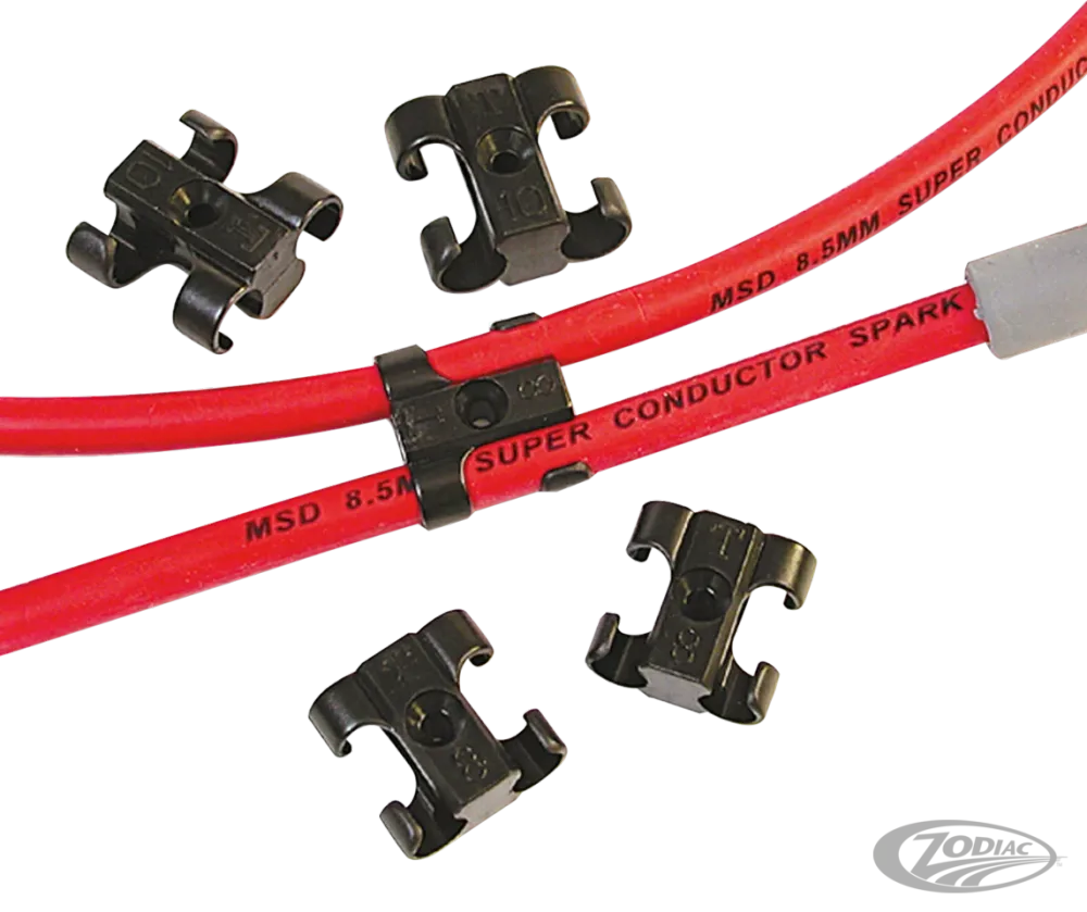 MSD 16pck Gemelo wire separators, 8mm Harley-Davidson