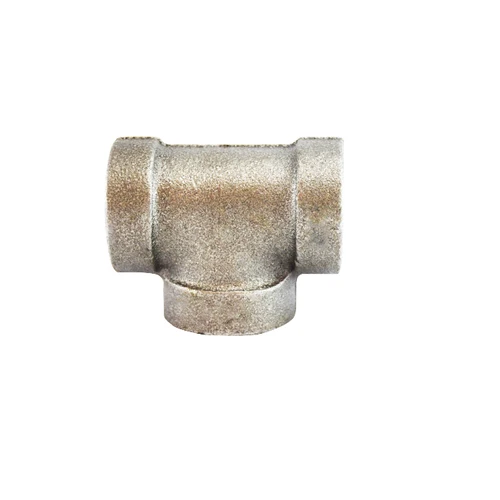 3/4" Extra Heavy Carbón Galvanized Tee 300 Malleable Iron Fittings 68254