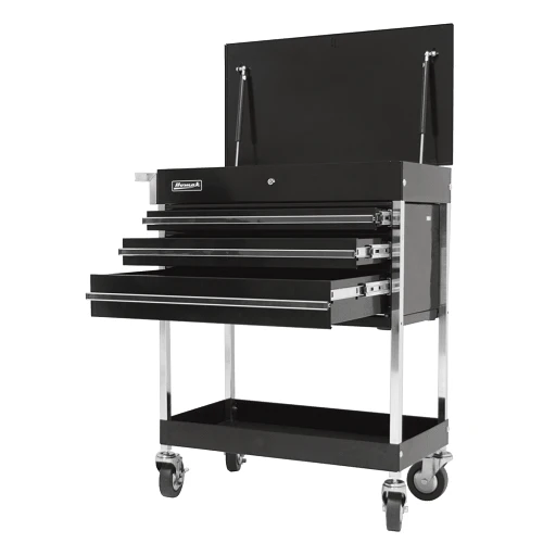 34″ Pro Series Three Drawer Flip Top Service Cart BK05500200