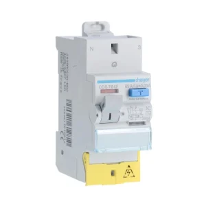 Interrupteur différentiel - 2P 63A 30mA type AC SanVis - Hager CDS764F con Portafusibles Incluido