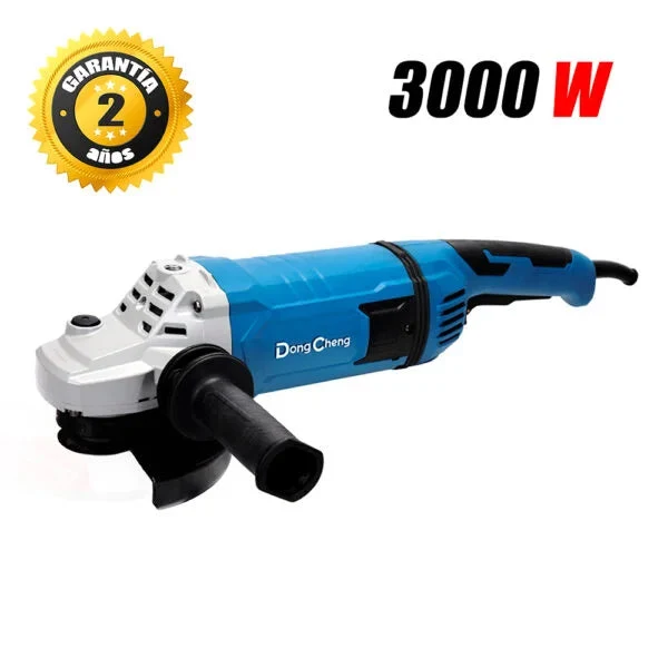 Amoladora Esmeril Angular 7″ Dongcheng DSM05-180S 3000W 8400rpm para Lijado de Precisión