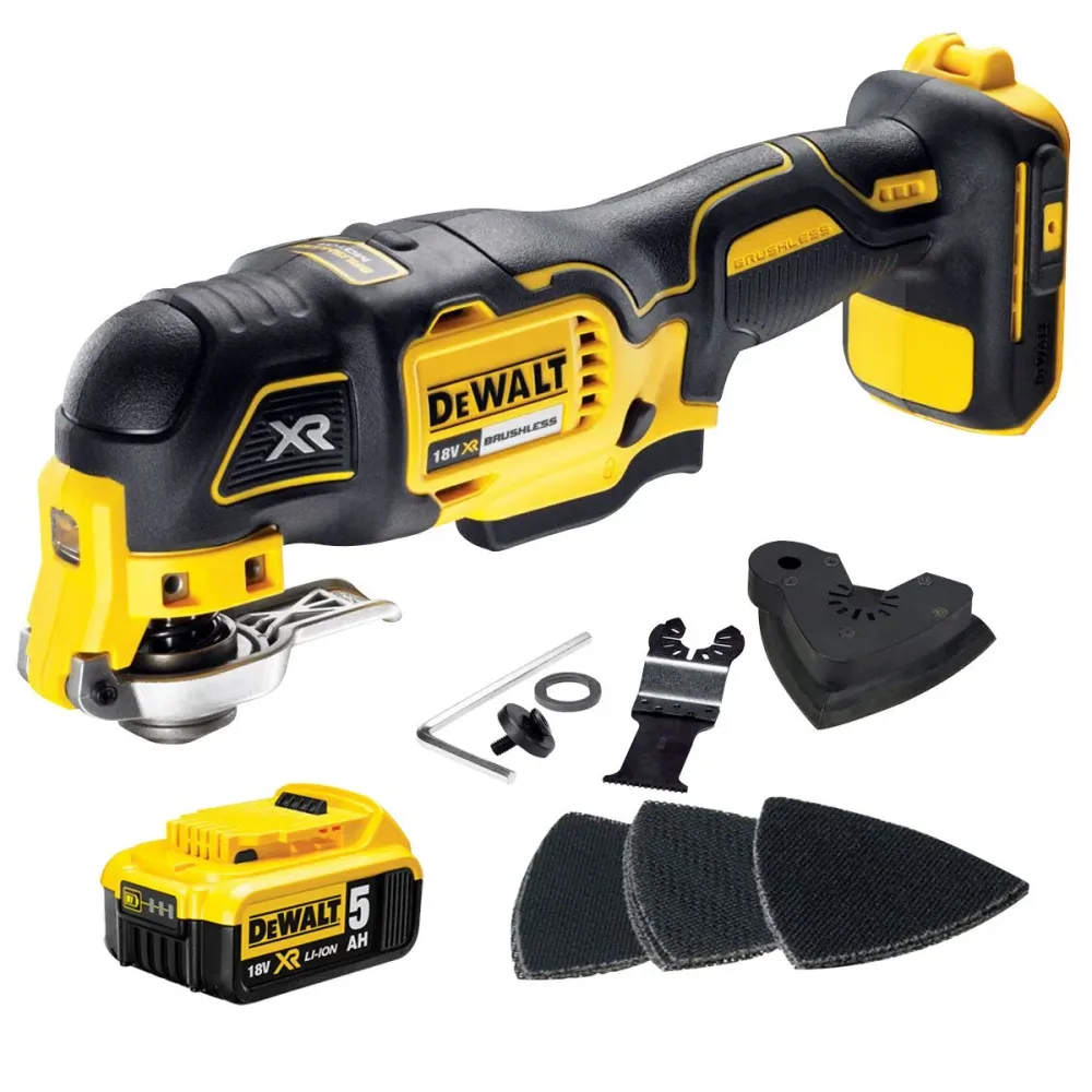 Dewalt DCS355N 18V Brushless Oscillating Multi-Tool 5.0Ah Battery