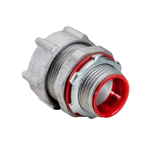 1 Inch Rigid Raintight Connector Insulated Malleable Hierro 263SiRT (Pack 20)