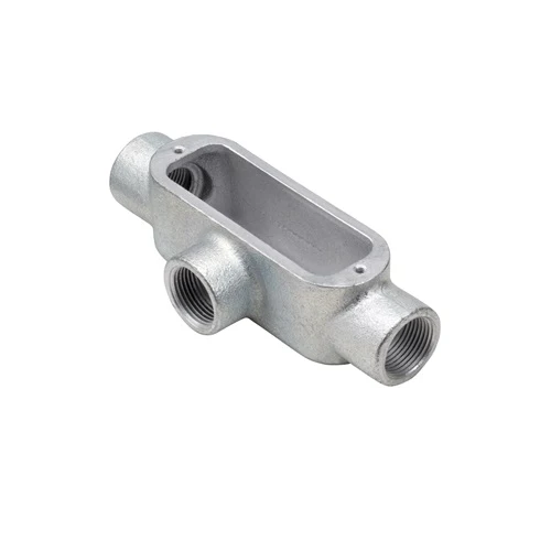 3/4" Type T Malleable Iron Threaded Duro Conduit Bodies T2M (Pack 20)