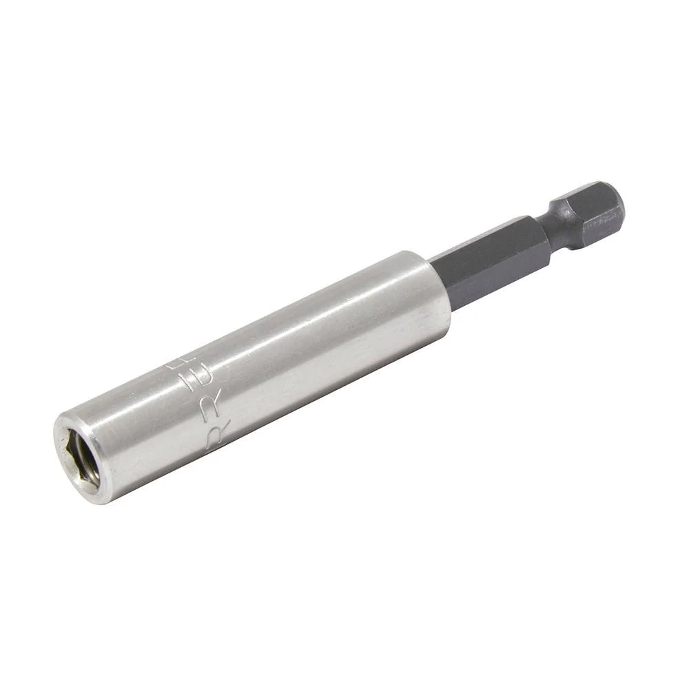 Adaptador con anillo de retención para puntas hexágono de 1/4", 2-15/16" urrea