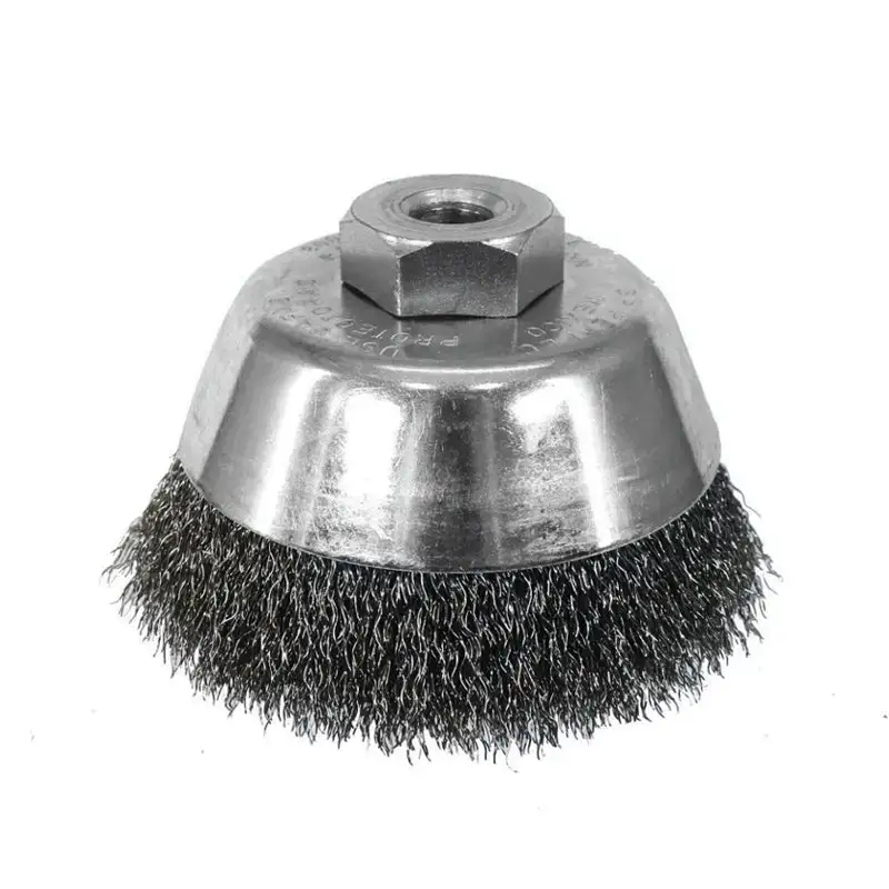 Carda de copa lisa de 100 mm x 9 /16", 101510 cn