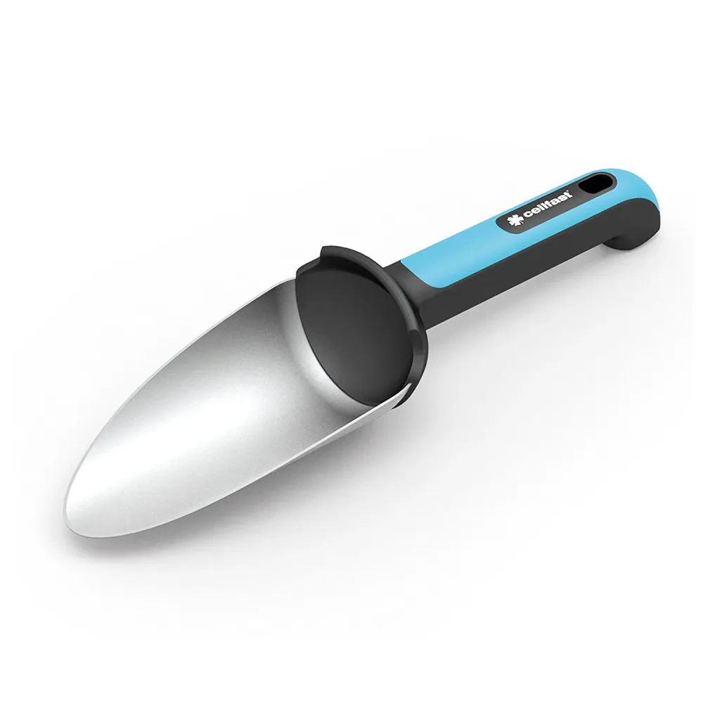 Cellfast Ergo Pala Plantadora con Mango Vasto Ergonómico, Hoja de Acero Inoxidable