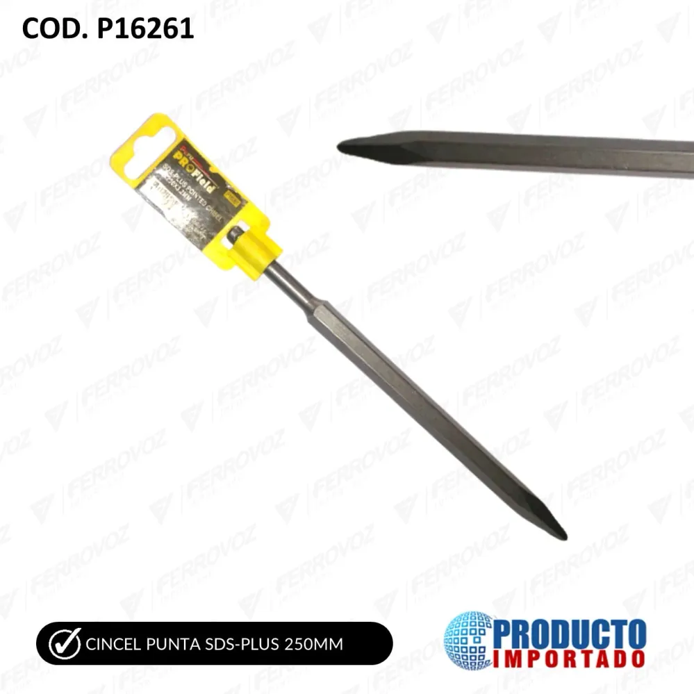 CINCEL PUNTA SDS-PLUS 14 X 250 X 3.2MM