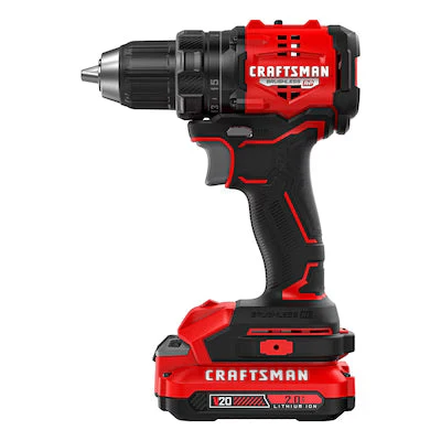Taladro CRAFTSMAN CMCD714D1 20V MAX 1/2" Brushless (Kit Pleno