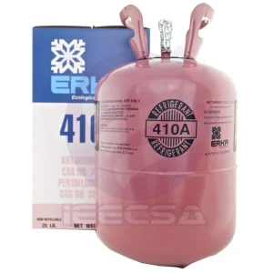 GAS REFRIGERANTE R410A 11.3 KG CILINDRO N.R. ERKA con Adhesivo Hipoaergénico