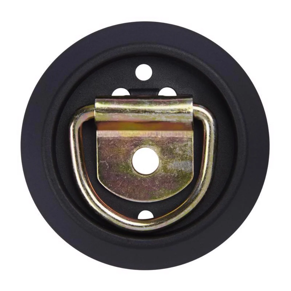 Herrajes de amarre para remolques Keeper de 4 pulg. de ancho x 4 pulg. de largo, multicolor, 400 lb, paquete de 1