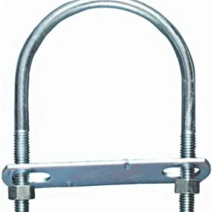 Perno en U de acero galvanizado grueso de 3/8 pulg. SX 3-1/2 pulg. WX 5-1/4 pulg. L de National Hardware (paquete de 5).