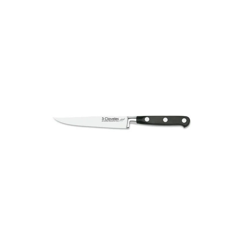 Cuchillo Chuletero 12 Cms Forge 3 Claveles