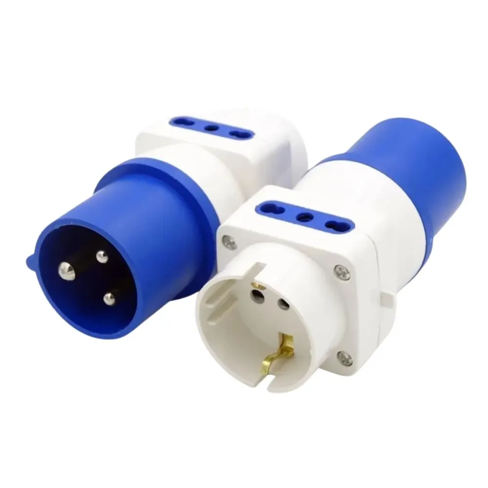 Adaptador Enchufe Industrial 16a
