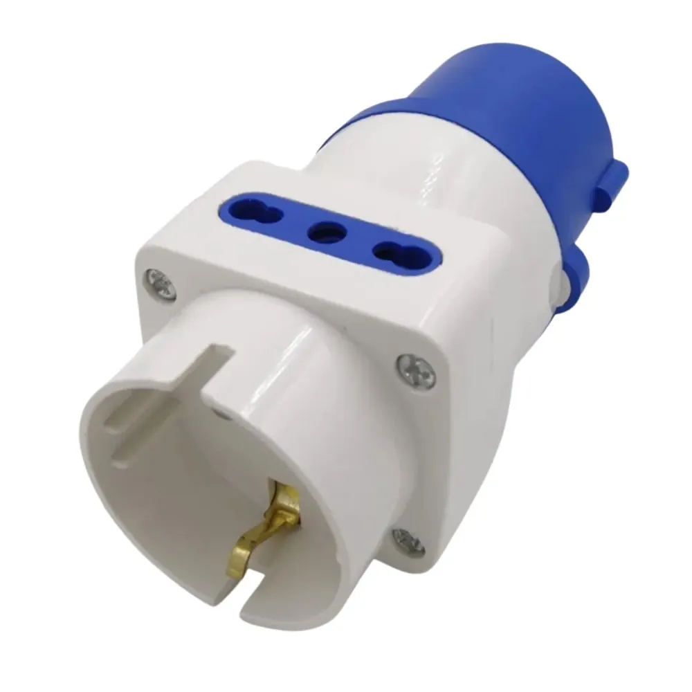 Adaptador Enchufe Industrial 16a