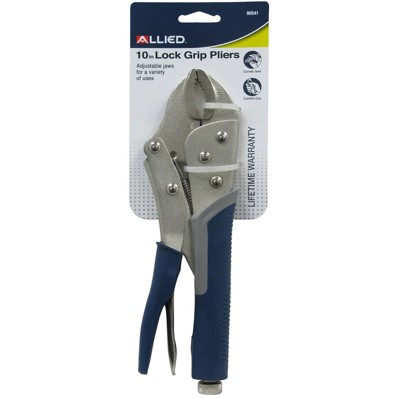 ALICATE DE BLOQUEO AZUL 10"L Allied