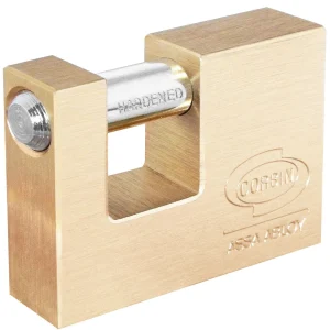 Corbin Candado rectangular bayoneta