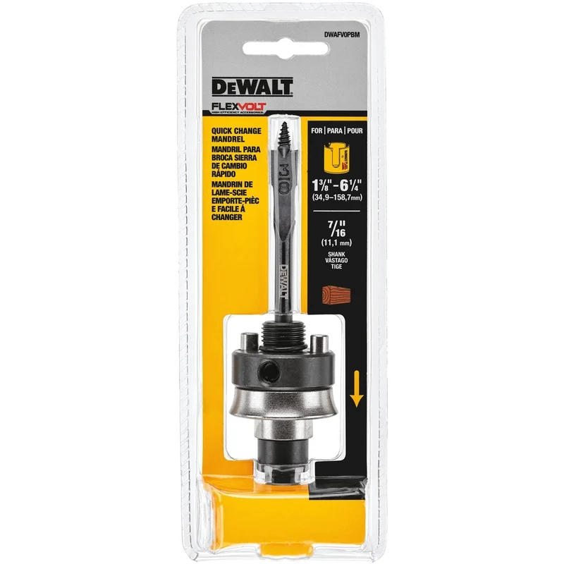 Broca piloto con mandril de 0,5" DeWalt