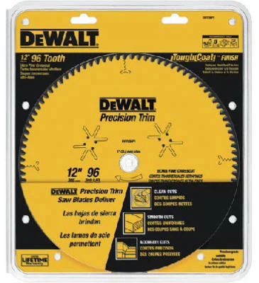 Edificio Precisn Trim de 12" y 96T DeWalt