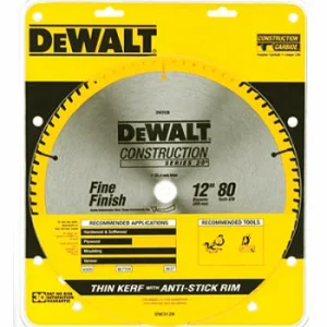 Hoja de sierra Thinkrf 12"80T DeWalt