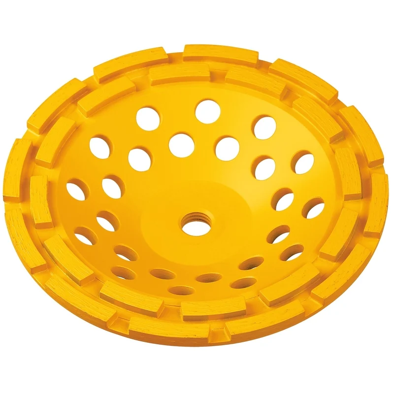 Rueda de copa de diámetro doble Rw 7" DeWalt
