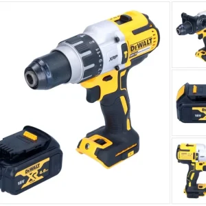 Taladradora de percusión sin cable DeWalt DCD 996 N 18 V 95 Nm sin escobillas + 1x baterí recargable 4,0 Ah - sin cargador