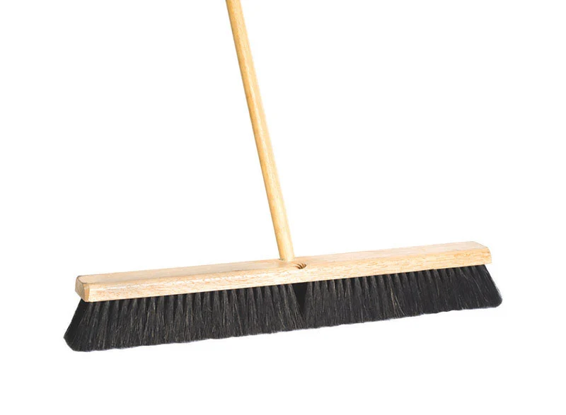 ESCOBA DE CRIN DE CABALLO DE 24" DQB