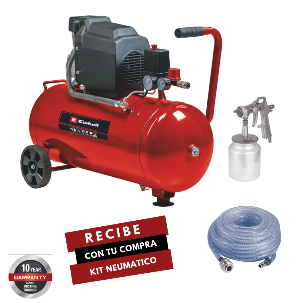 Compresor de Aire 50 Lt Einhell