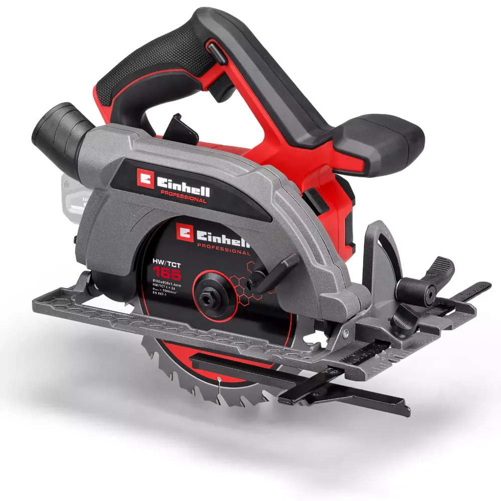 PROFESSIONAL Sierra Circular Inalámbrica EINHELL TP-CS 18/165 Li BL